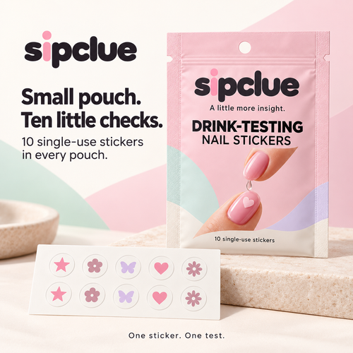Sipclue™ Drink Check Nail Stickers